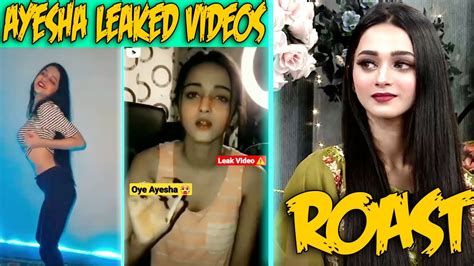 ayesha oprenario scandal|Tiktoker Ayesha Response on Her Alleged Leaked Video .